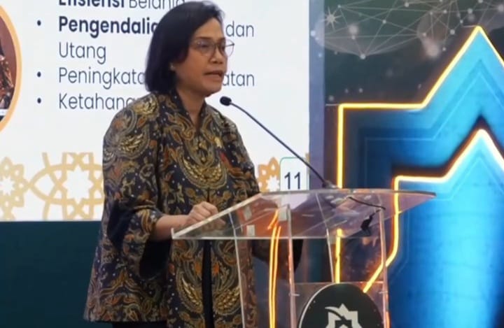 Momen Sri Mulyani selaku Menkeu sebut pajak sama seperti zakat dan wakaf (instagram @smindrawati)