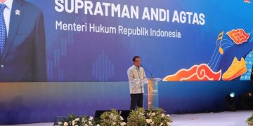 Menteri Hukum, Supratman Andi Agtas, secara resmi meluncurkan program pembiayaan bagi UMKM berbasis Kekayaan Intelektual (KI)