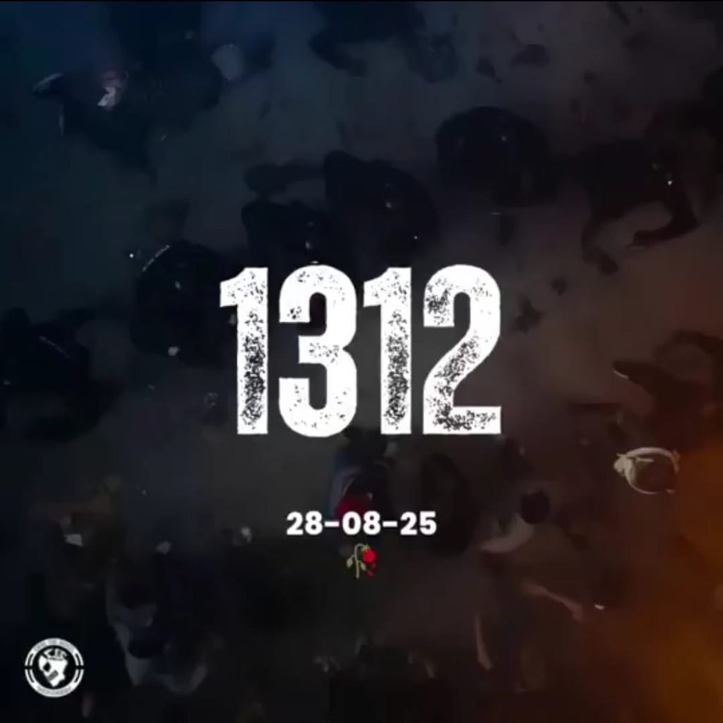 Angka 1312 Tranding di X (Dok Istimewa).