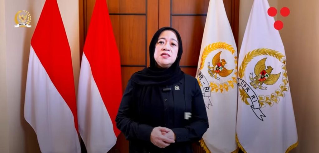 Ketua DPR RI, Puan Maharani sampaikan duka cita tas meninggalnya ojol (Dok YouTube DPR RI)