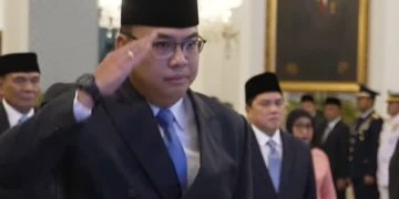 Angga Raka Prabowo resmi dilantik sebagai Kepala BKP, Rabu 17 September 2025 (instagram @narasinewsroom)