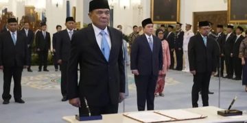 Djamari Chaniag resmi dilantik jadi Menko Polkam oleh Presiden RI Prabowo Subianto, Rabu 17 September 2025 (instagram @pelabuhabcitycom)