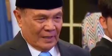 Djamari Chaniago beberkan arahan khusus dari Presiden RI Prabowo usai dilantik sebagai Menko Polkam, Rabu 17 September 2025 (instagram @ingetindonesia)
