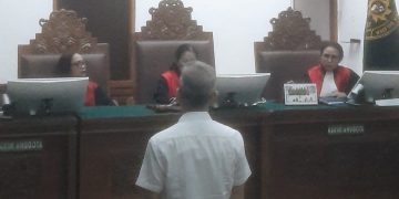 Fariz RM menjalani sidang putusan di Pengadilan Negeri Jakarta Selatan, pada Kamis 11 September 2025 (suaranusantara.com)