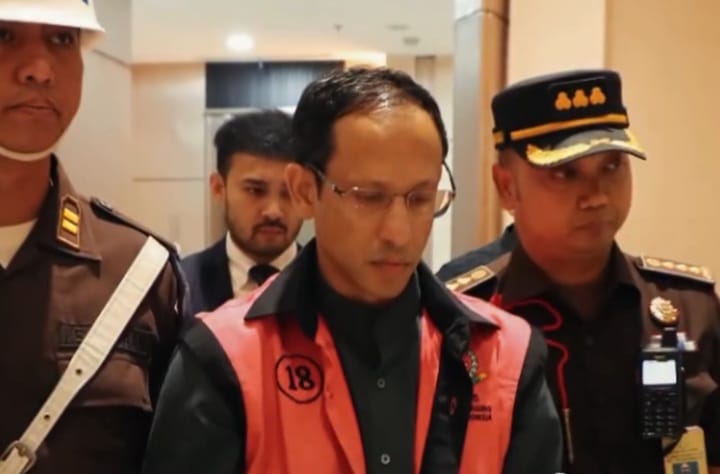 Nadiem Makarim bos Gojek sekaligus mantan Mendikbud ditetapkan sebagai tersangka oleh Kejagung (instagram @jaksapedia)