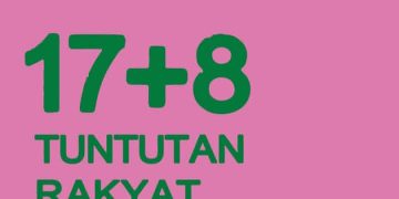 warna Brave pink dan hero hijau hadir menghiasi media sosial di balik gerakan 17+8 Tuntutan Rakyat (instagram @afutami)
