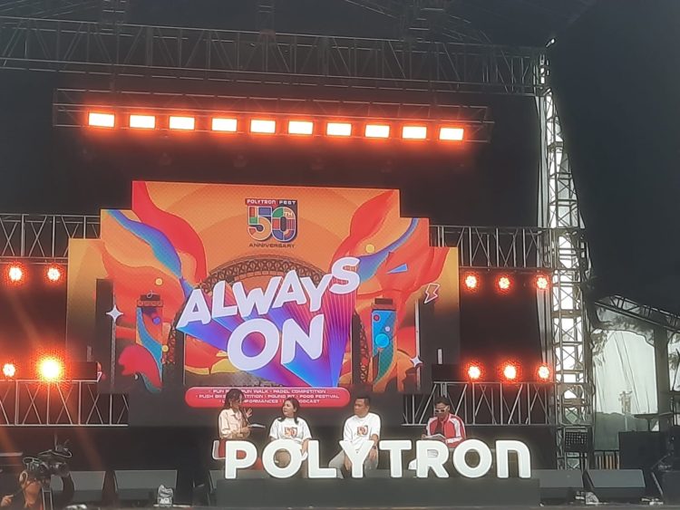 Polytron Fest 50th Anniversary yang digelar di Plaza Barat Gelora Bung Karno (GBK), Jakarta pada 19–21 September 2025 (suaranusantara.com)