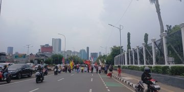 Demo Aliansi Gerakan Reforma Agraria di DPR RI