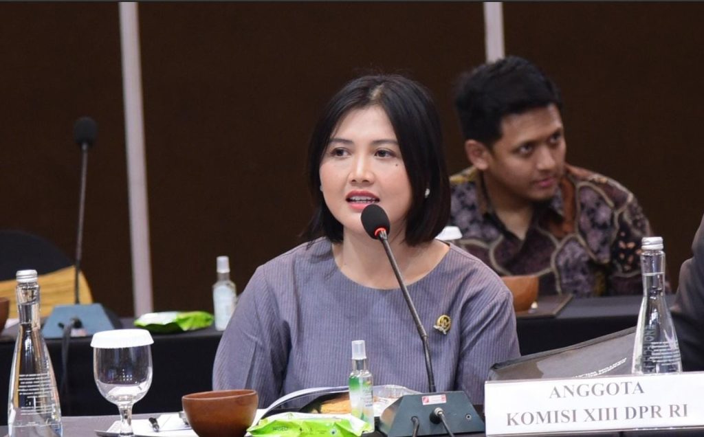 Anggota Komisi XIII DPR RI Fraksi PDIP Vita Ervina