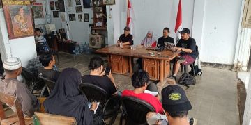 diskusi publik bersama GMNI Jaksel, FMN dan Agra bahas reforma agraria (dok suaranusantara.com)