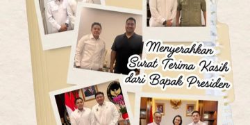 Presiden RI Prabowo Subianto surati lima orang mantan menterinya (instagram @sekretariat.kabinet)