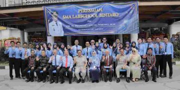 Gubernur DKI Jakarta, Pramono Anung Wibowo, meresmikan Gedung Baru SMA Labschool Bintaro, Jakarta Selatan (Dok: Diskominfotik)