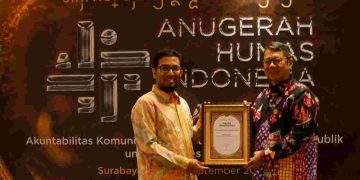 Kepala Dinas Komunikasi, Informatika, dan Statistik (Diskominfotik) DKI Jakarta, Budi Awaluddin, dalam ajang Anugerah Humas Indonesia (AHI) 2025 (Dok: Diskominfotik)