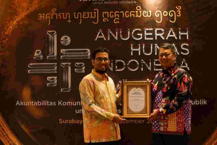 Kepala Dinas Komunikasi, Informatika, dan Statistik (Diskominfotik) DKI Jakarta, Budi Awaluddin, dalam ajang Anugerah Humas Indonesia (AHI) 2025 (Dok: Diskominfotik)