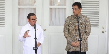 Pramono Anung dan Purbaya di Balai Kota