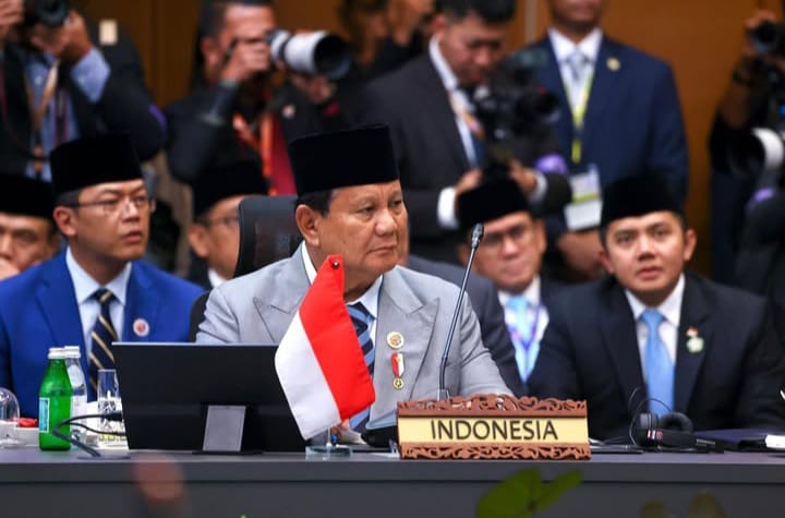 Presiden RI Prabowo Subianto saat hadiri KTT ke 47 ASEAN, Minggu 26 Oktober 2025 (instagram @sekretariat.kabinet)