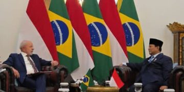 Momen pertemuan antara Presiden RI Prabowo Subianto dan Presiden Brasil Lula da Silva (dok istimewa)