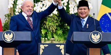 Pertemuan bilateral Presiden RI Prabowo Subianto dan Presiden Brasil Lula Da Silva di Istana Merdeka, Jakarta, Kamis 23 Oktober 2025 (instagram @sekretariat.kabinet)