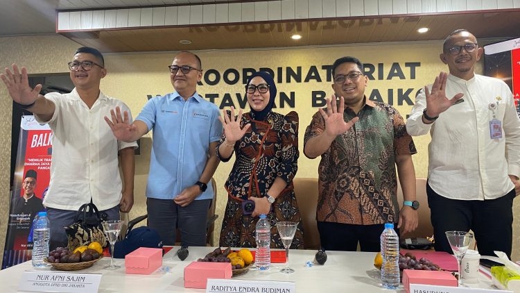 Diskusi Balkoters Talk bersama Perumda Dharma Jaya di Balai Kota DKI Jakarta (Dok: Mayzka)