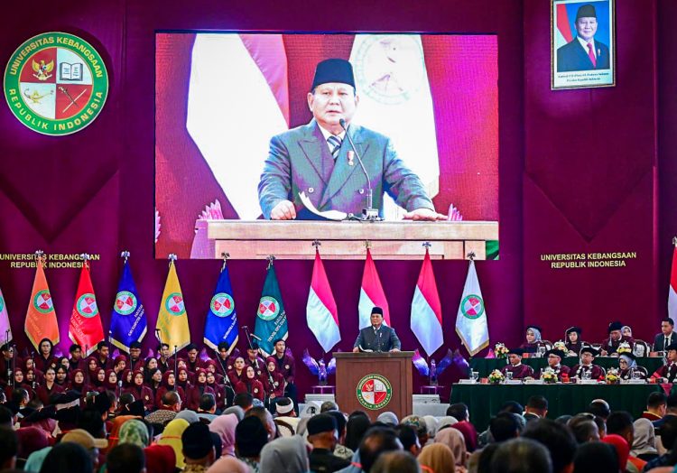 Prabowo Subianto tegaskan tidak akan ragu mengganti para menterinya yang nakal saat jalankan tugas. (Dok setkab.go.id)