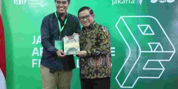 Gubernur DKI Jakarta Pramono Anung resmi membuka pameran Jakarta Architecture Festival (JAF) 2025 di Blok M Hub, Kebayoran Baru, Jakarta Selatan (Dok: Diskominfotik)