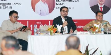 Anggota Komisi XIII DPR RI, Marinus Gea, mendorong agar LPSK lebih dekat dengan masyarakat (Dok Suaranusantara)