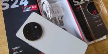 Itel S24 Ultra salah satu ponsel hp terbaik Itel dengan harga Rp 1 jutaan (instagram @dtelectronik)