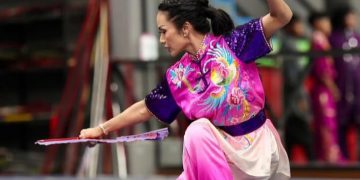 Momen Kris Dayanti berlatih wushu mempersiapkan untuk ikut ajang kompetisi di China (instagram @krisdayantilemos)