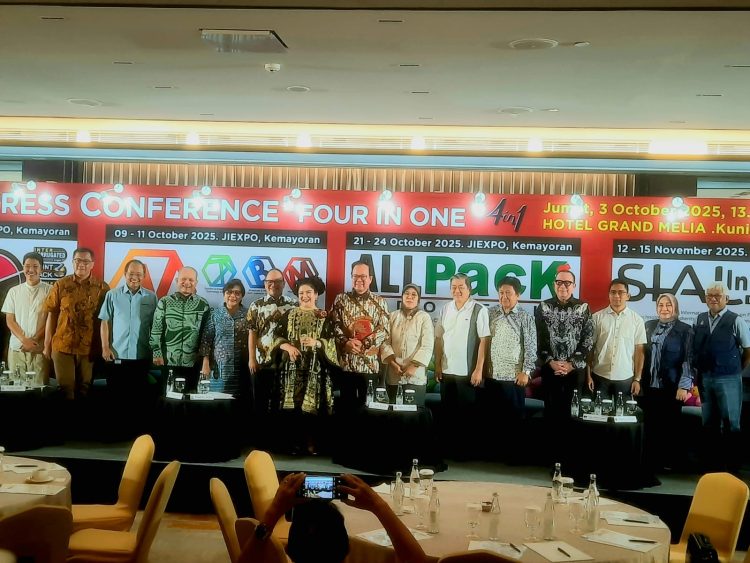 Krista Exhibitions menyampaikan optimismenya terhadap penyelenggaraan di tahun 2025 dalam konferensi pers di Jakarta (suaranusantara.com)