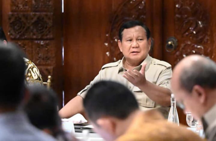 Presiden RI Prabowo Subianto ke Mesir bahas Gaza Peace Plan (instagram @sekretariat.kabinet)