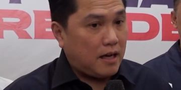 Menpora Erick Thohir minta maaf kepada Presiden RI Prabowo Subianto usai Timnas Indonesia menelan kekalahan (instagram @erickthohir)