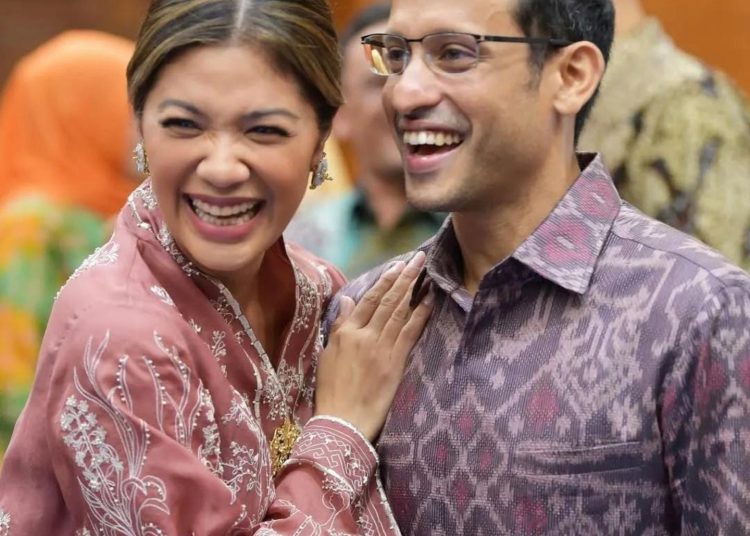 Franka Franklin dan Nadiem Makarim (Dok ig Franka Franklin)