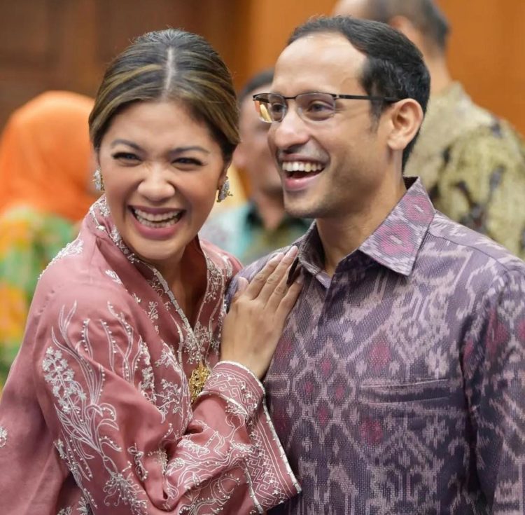 Franka Franklin dan Nadiem Makarim (Dok ig Franka Franklin)
