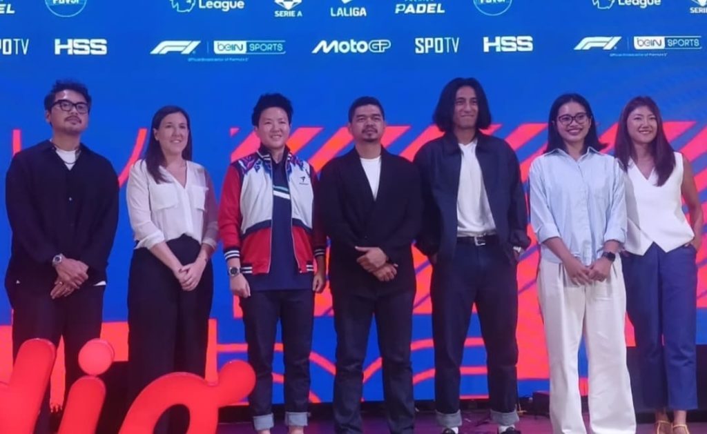Melalui Vidio Sports Festival 2025, kami ingin menghadirkan semangat sportainment saat press conference di Midaz Senayan, Jakarta pada Rabu, 15 Oktober 2025 (suaranusantara.com)