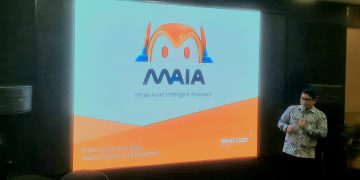 Simon Gunawan Sinaga, Head of Business Development Mirae Asset perkenalkan lima strategi baru pada fitur MAIA (suaranusantara.com)