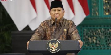 Presiden Prabowo Subianto mengumumkan rencana kenaikan gaji hakim hingga 280 persen (Dok YouTube Sekretariat Presiden)