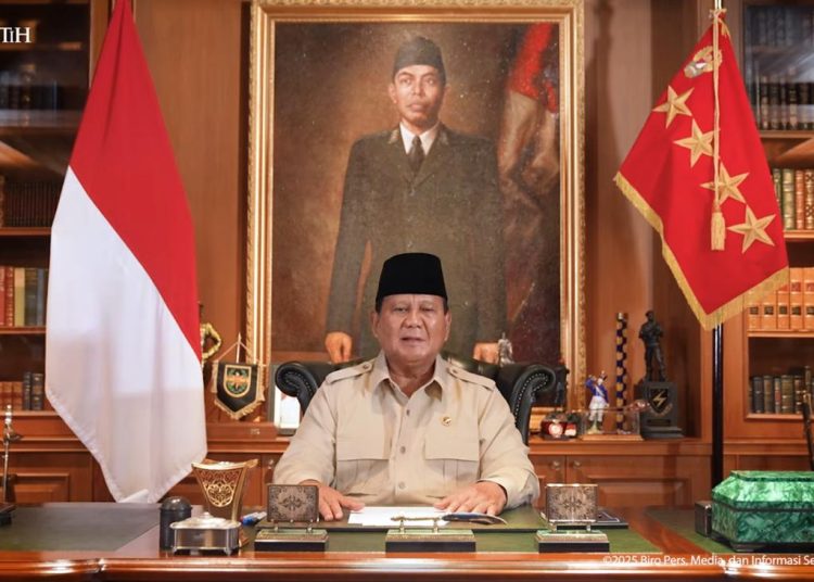 Presiden Prabowo Subianto soal pembentukan Ditjen Pesantren di Kemenag (Dok YouTube SSekretariat Presiden)