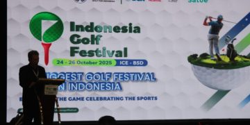 Indonesia Golf Festival (IGF) 2025 diselenggarakan di ICE BSD, Tangerang, pada 24–26 Oktober 2025 (suaranusantara.com)