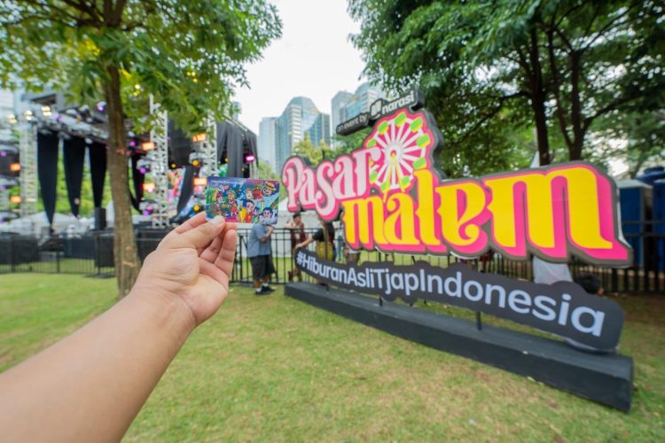 Official payment system yang diinisiasi oleh Bank Jakarta resmi dihadirkan dalam gelaran Pasar Malem Narasi 2025 (Dok Istimewa)