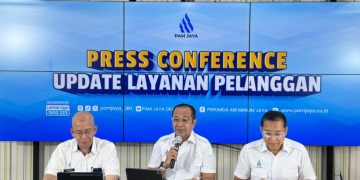 Press Conference terkait Update Layanan Pelanggan oleh PAM JAYA (Dok: Istimewa)