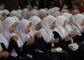 Kemenag dan 4.000 santri gelar doa bersama untuk 67 santri Pondok Pesantren Al-Khoziny Sidoarjo yang wafat (Dok Kemenag)