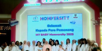 Puncak acara MY BABY Momversity 2025, digelar di Bintaro Jaya Xchange Mall (BXc Mall), Tangerang pada 4 Oktober 2025 (suaranusantara.com)
