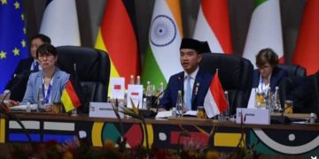 Wapres Gibran Rakabuming Raka saat pidato di KTT G20 Afsel pada Minggu 23 November 2025 (instagram @sekretariat.kabinet)