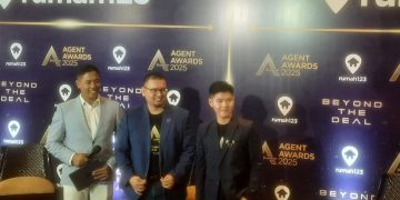 Rumah123 menggelar konferensi pers menjelang puncak Rumah123 Agent Awards 2025 di Jakarta pada Senin, 17 November 2025 (suaranusantara.com)