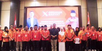 Anies Baswedan menghadiri acara Pelantikan DPW Gerakan Rakyat Sumatera Barat (Sumbar) (Dok Gerakan Rakyat)