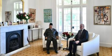 Presiden Prabowo Subianto dan PM) Australia Anthony Albanese bertemu di Kirribilli House, Sydney (Dok Instagram Sekretariat Kabinet)