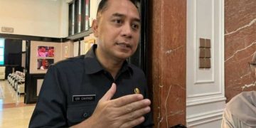 Wali Kota Surabaya, Eri Cahyadi perketat pengamanan jelang Nataru 2025/2026 (Dok DPD PDIP Jatim)