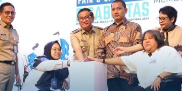 Gubernur DKI Jakarta, Pramono Anung bersyukur atas pencapaian 150 penyandang disabilitas diterima bekerja melalui ajang Job Fair di TIM (instagram @pramonianungw)