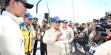 Presiden RI Prabowo Subianto peresmian jembatan di Kabanaran, Bantul, Rabu 19 November 2025 (instagram @sekretariat.kabinet)