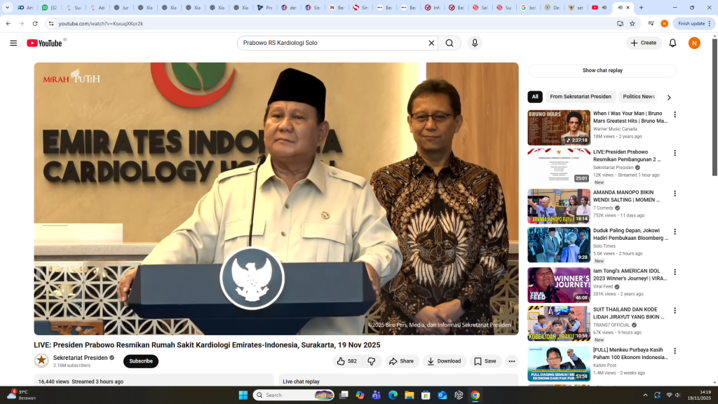 Presiden Prabowo Subianto targetkan renovasi sebanyak 60 ribu sekolah di 2026. (Dok Istimewa)